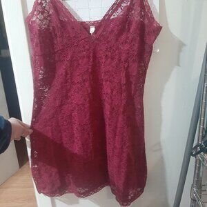 Women's Large Stretch Undress intimate Dark-Pink